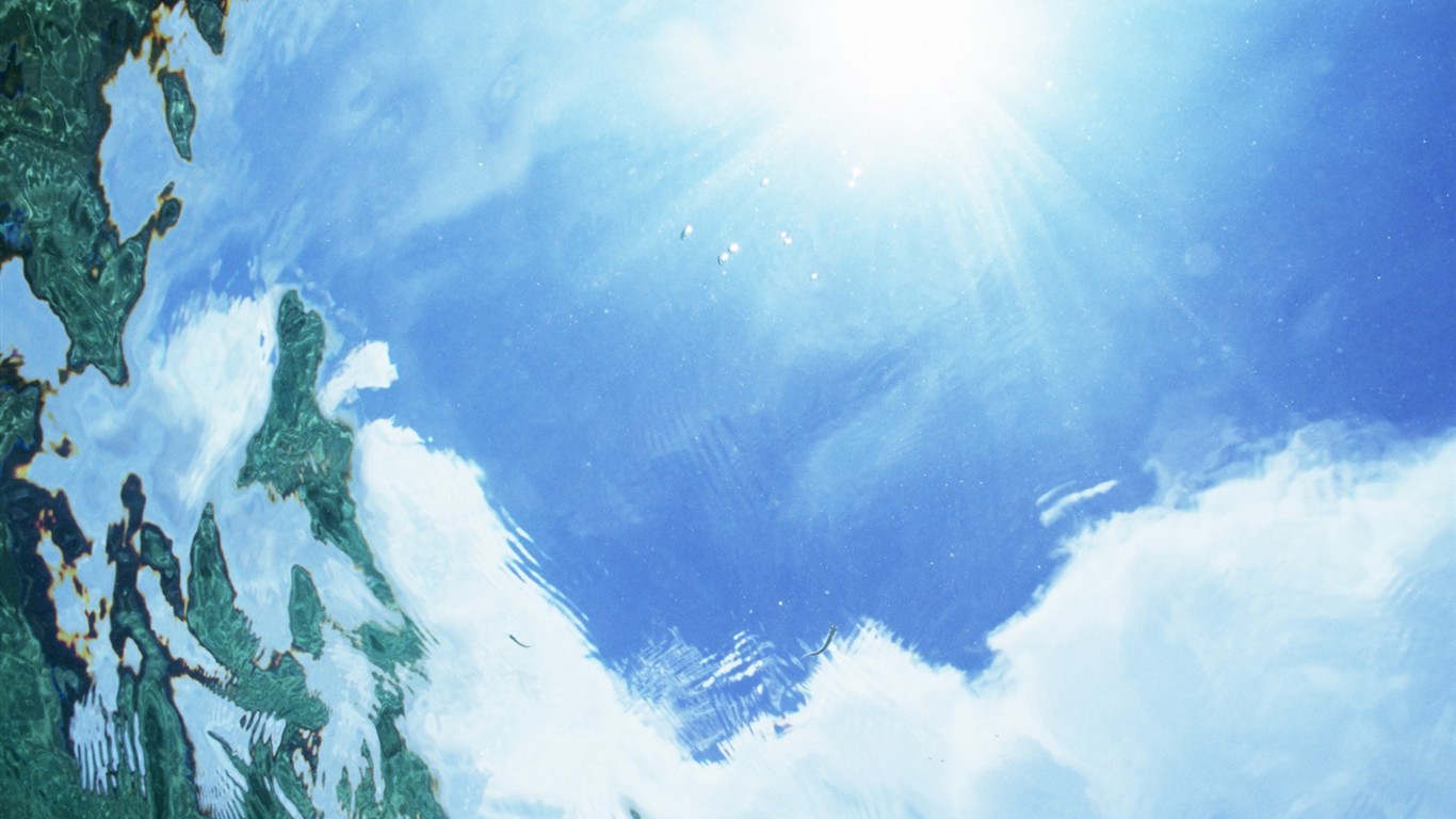 馬爾代夫的水和天 #29 - 1366x768
