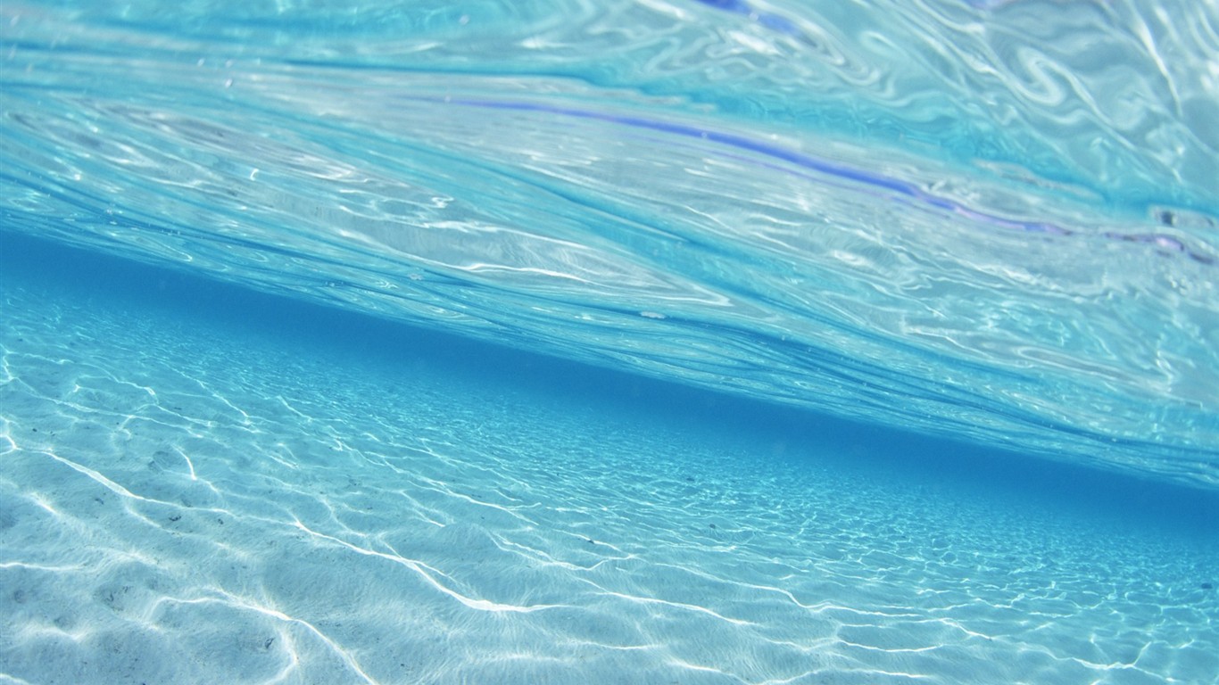 モルディブの水と青空 30 1366x768 壁紙ダウンロード モルディブの水と青空 風景 壁紙 V3の壁紙