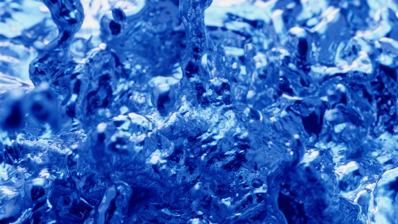 水的韻律壁紙專輯 #15 - 1366x768