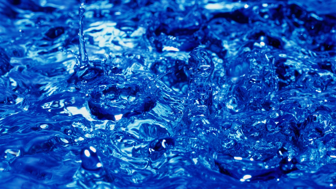 水的韻律壁紙專輯 #16 - 1366x768