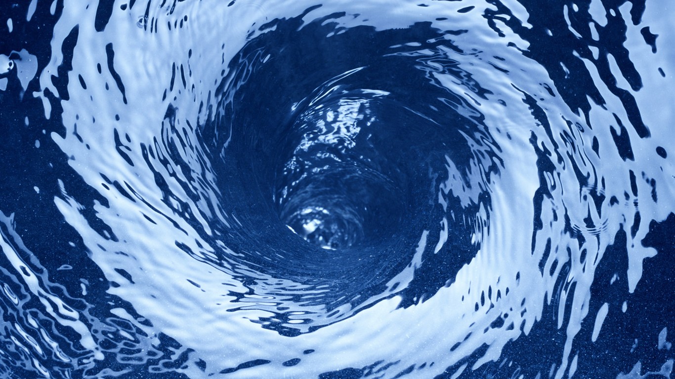水的韻律壁紙專輯 #20 - 1366x768
