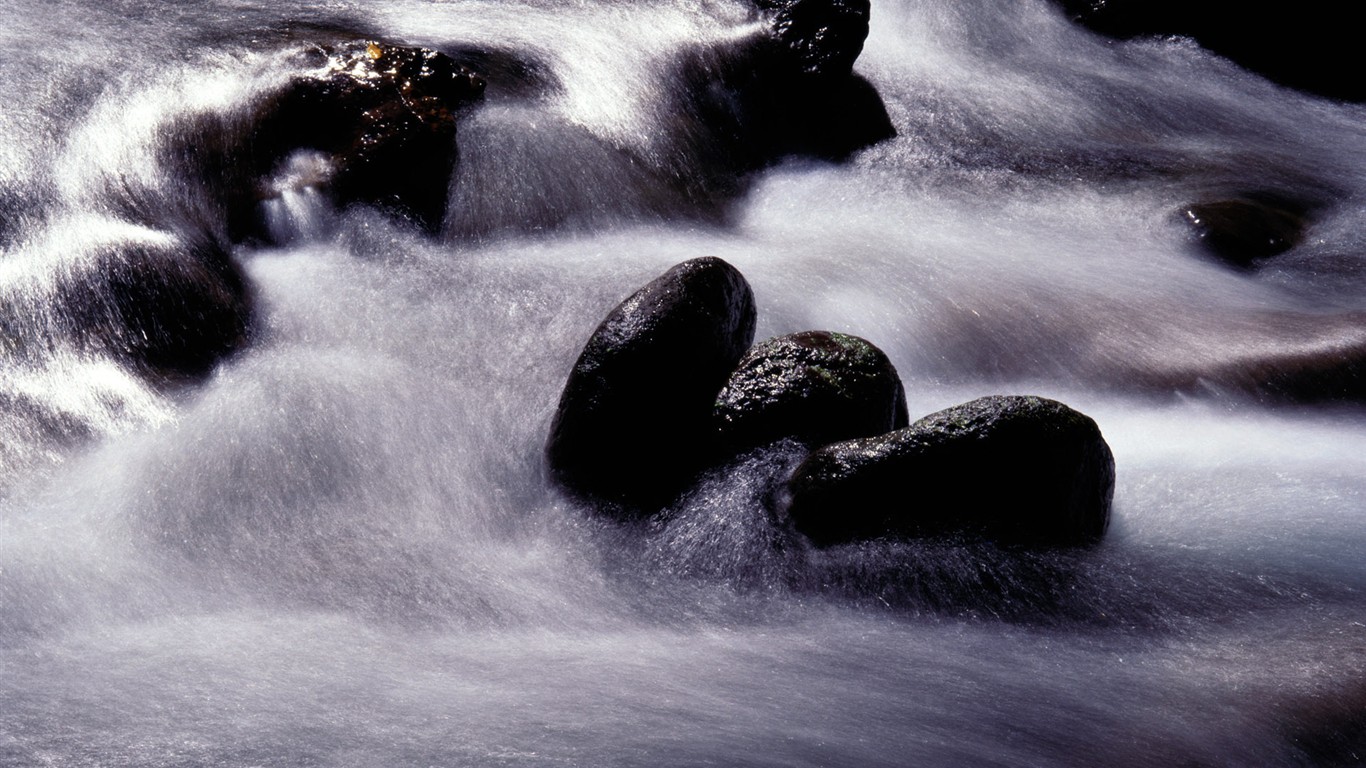 El ritmo de los álbumes de fondo de pantalla de agua #29 - 1366x768