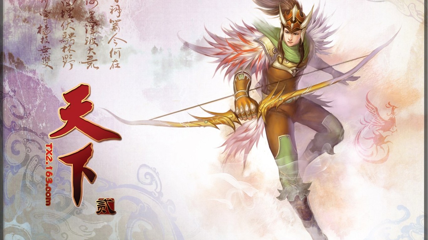 Tian Xia oficiální hra wallpaper #9 - 1366x768