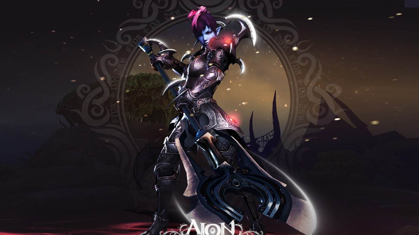 Aion modelos HD fondos de pantalla de juegos #5 - 1366x768