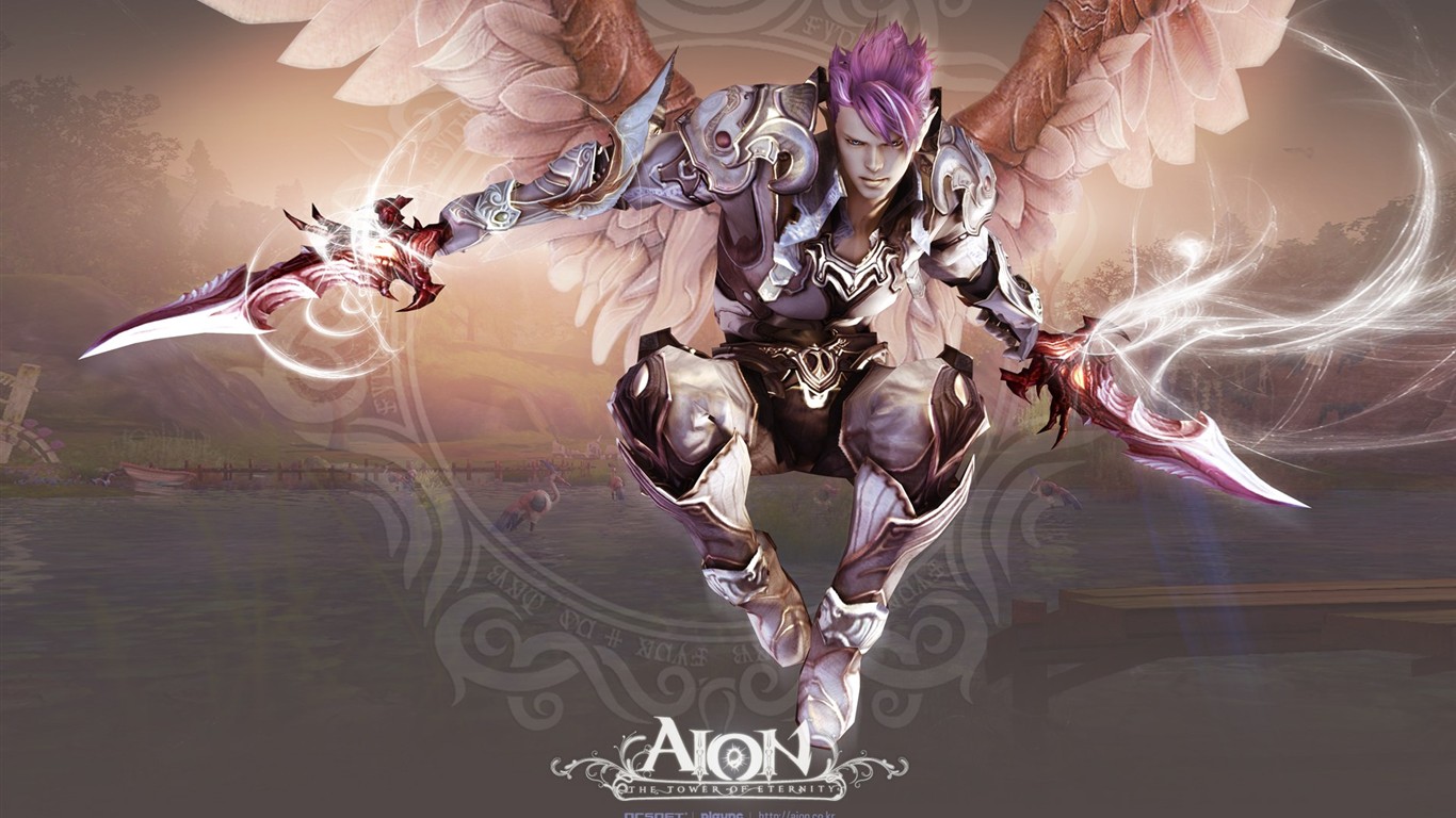 Aion遊戲造型高清壁紙 #14 - 1366x768
