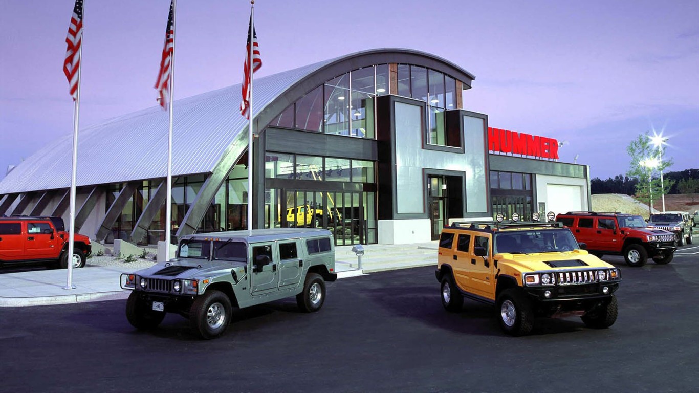 Hummer wallpaper album (1) #10 - 1366x768