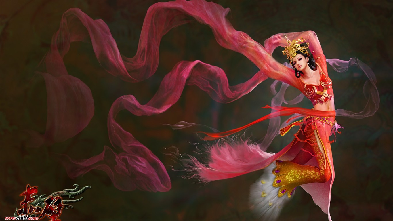 Chibi: Bazhe pevninské Číny oficiální wallpaper #24 - 1366x768