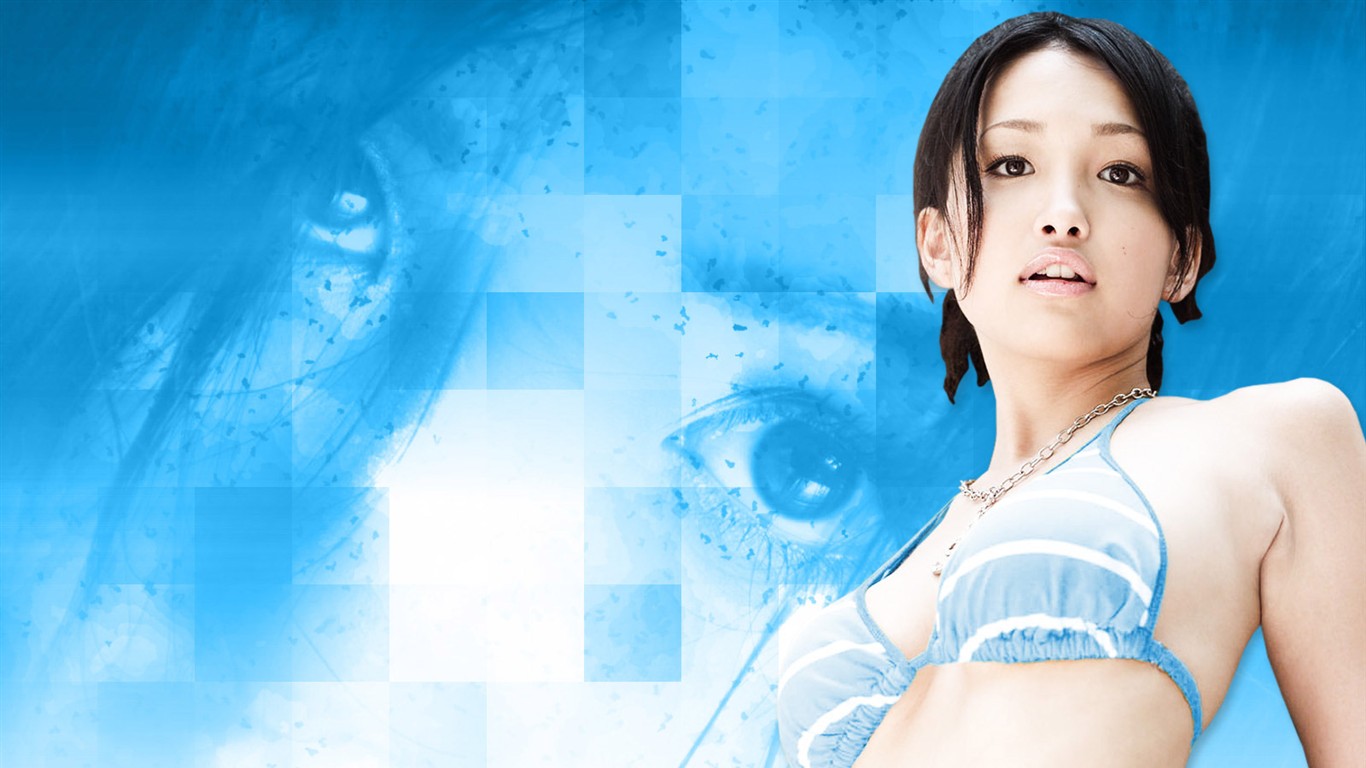 非主流美女壁紙 #1 - 1366x768