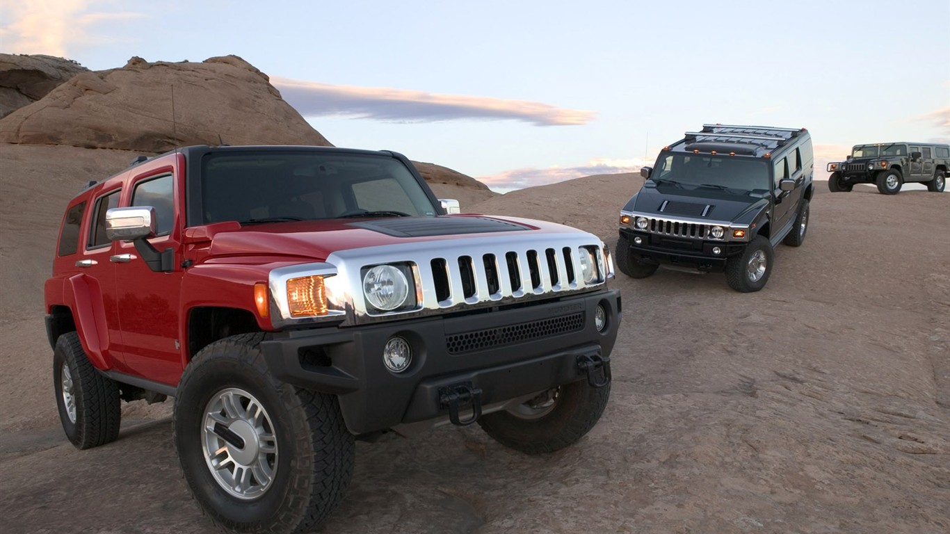 Hummer wallpaper album (2) #3 - 1366x768