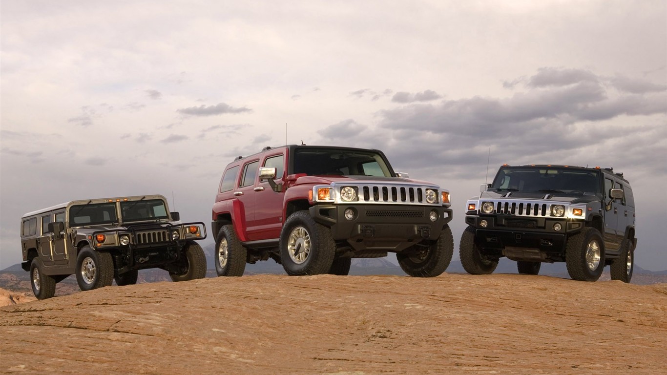 Hummer wallpaper album (2) #8 - 1366x768