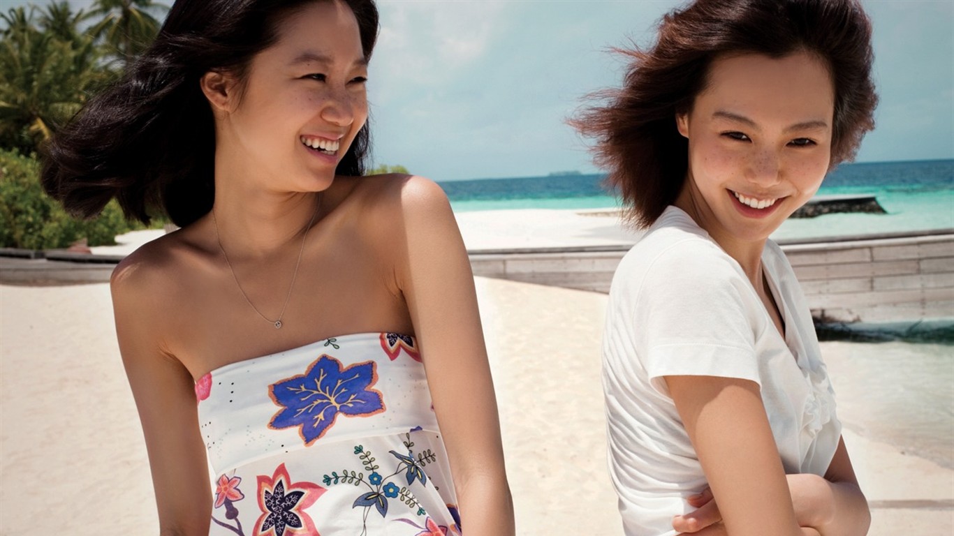 South Korea Instyle Cover Model #22 - 1366x768