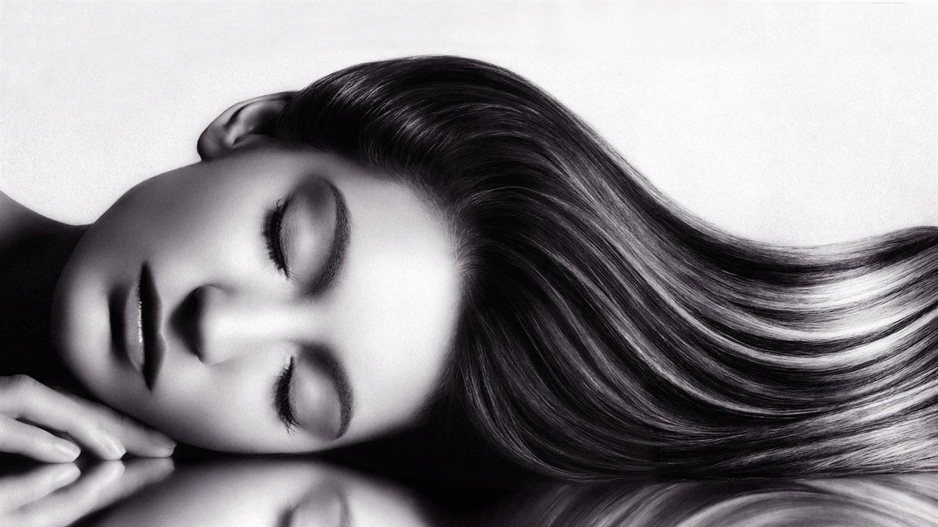 Widescreen Wallpaper model Miscellany #11 - 1366x768