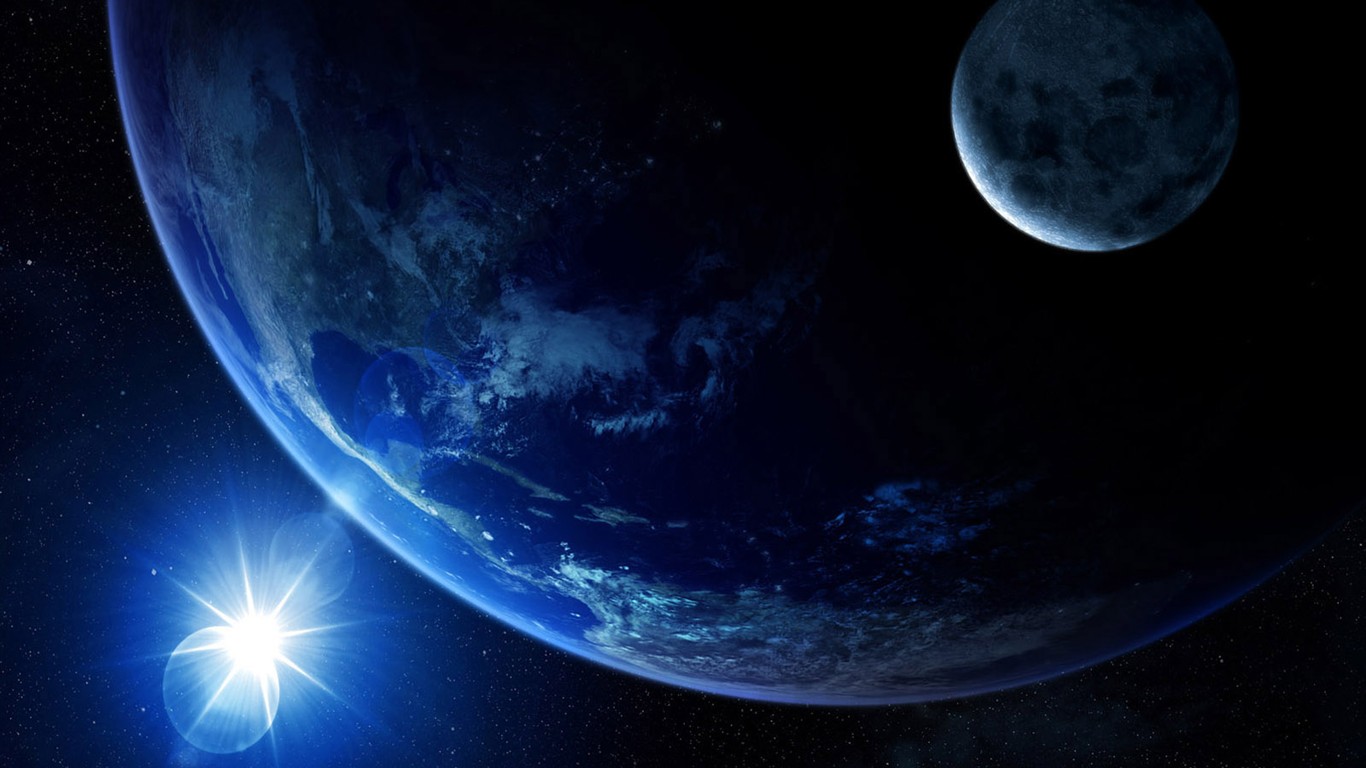 太空美景壁紙專輯(二) #8 - 1366x768
