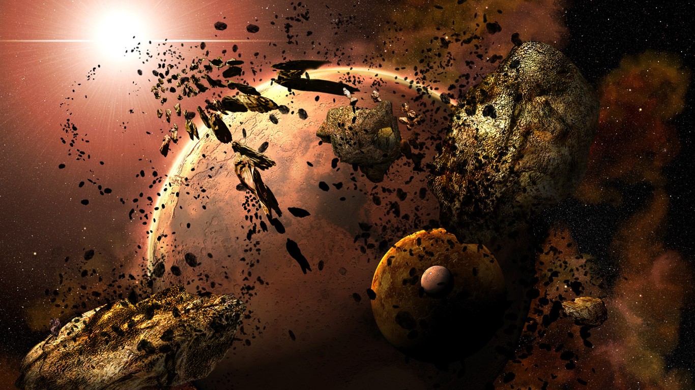 太空美景壁紙專輯(二) #20 - 1366x768