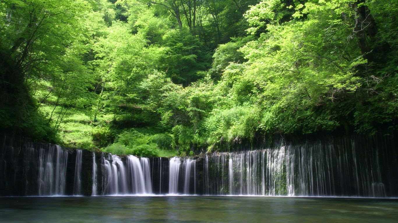 Japans Naturlandschaft Wallpaper #8 - 1366x768