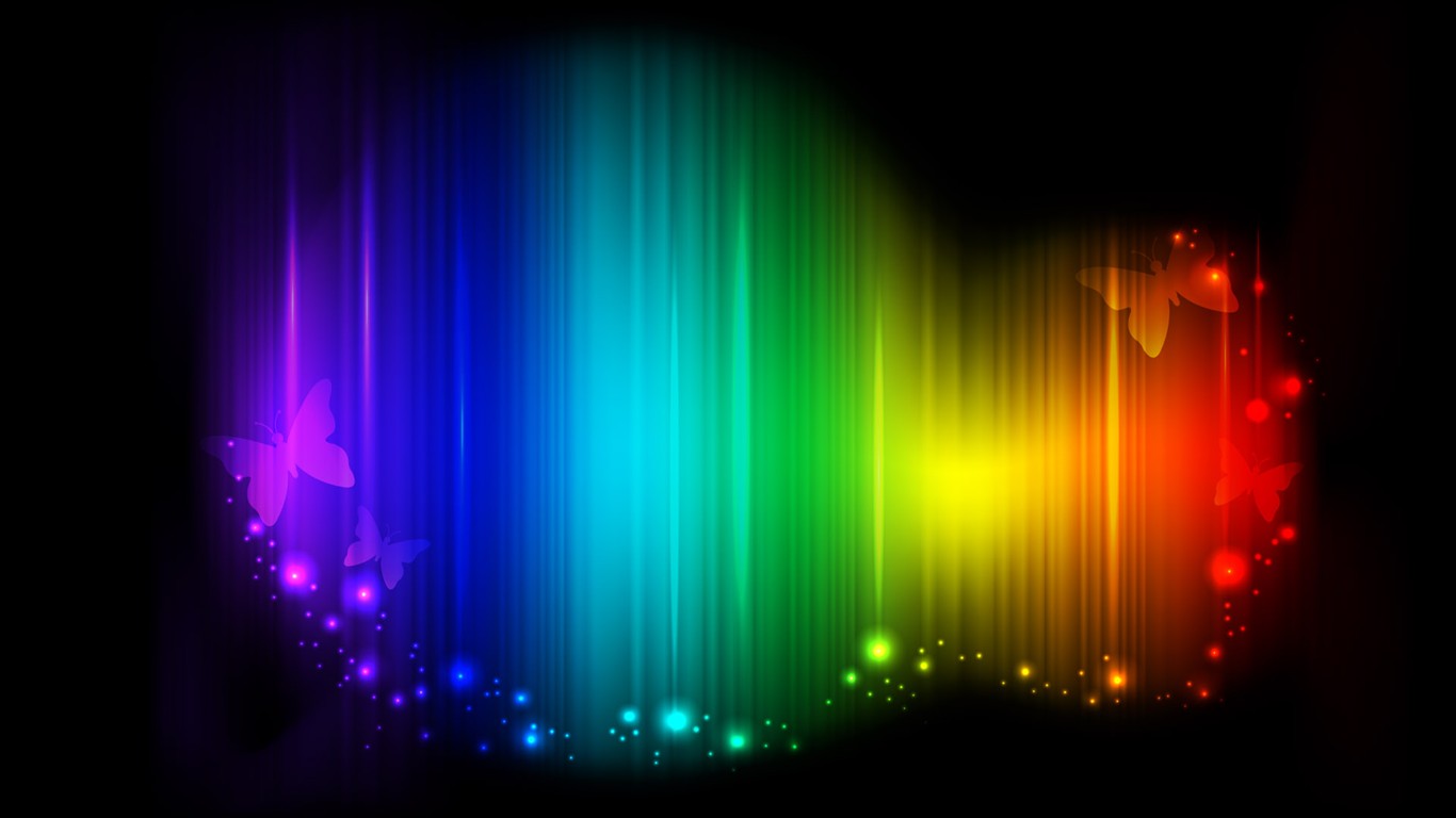 Brilliant color background wallpaper #4 - 1366x768