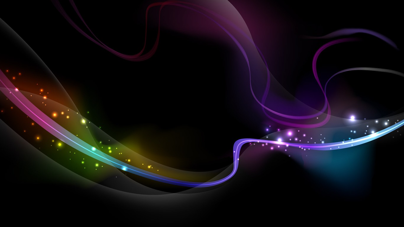 Brilliant color background wallpaper #14 - 1366x768