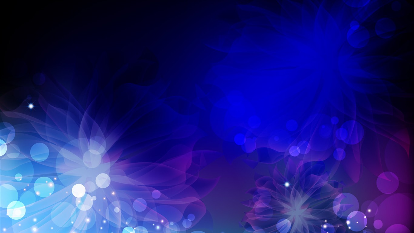 絢麗色彩背景壁紙 #20 - 1366x768