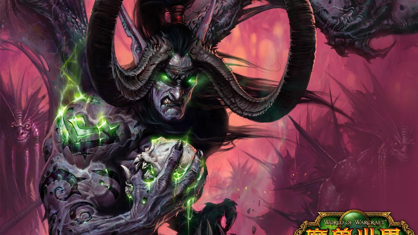 World of Warcraft: fondo de pantalla oficial de The Burning Crusade (2) #27 - 1366x768