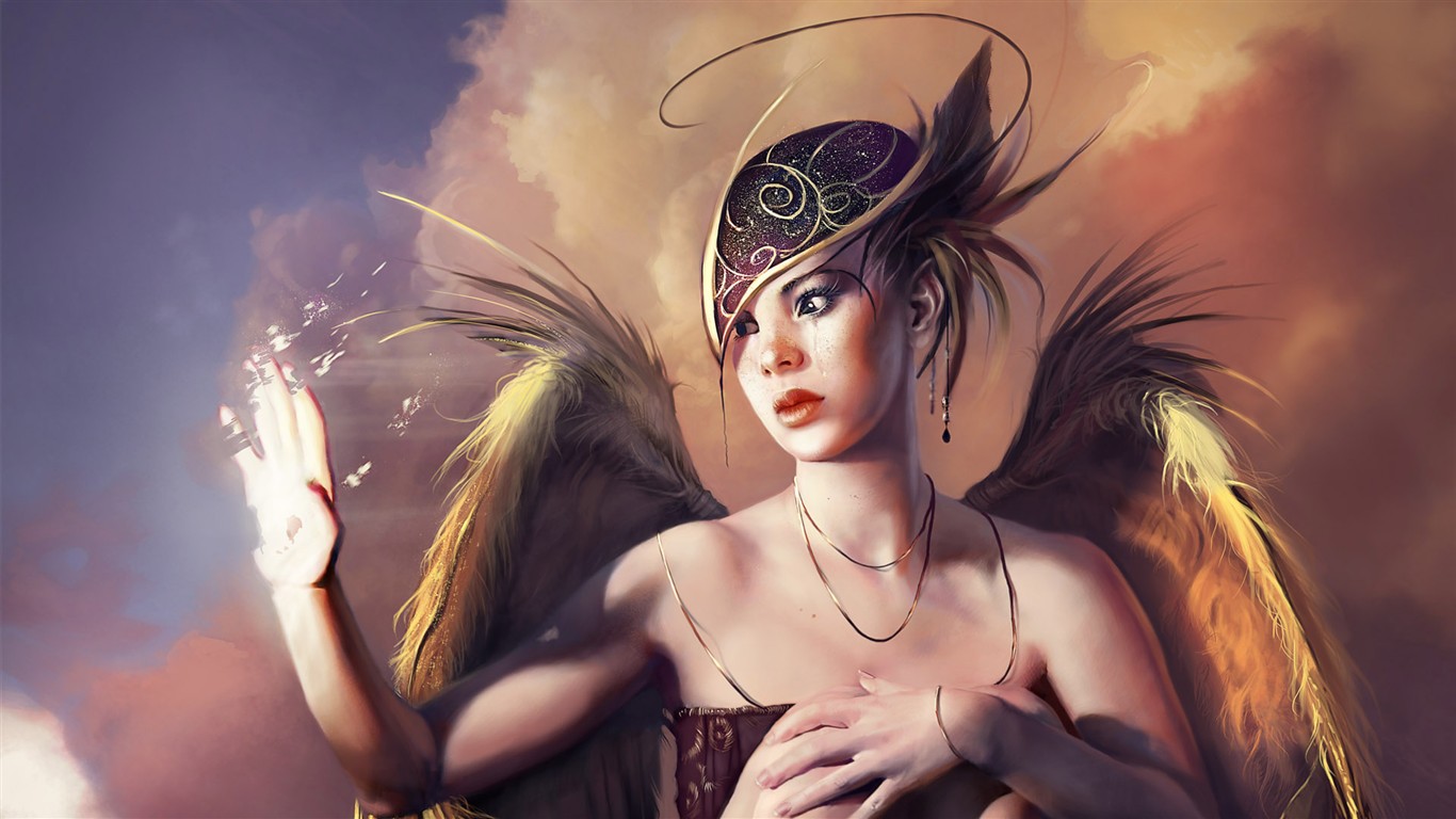 HD hry CG Wallpaper #14 - 1366x768