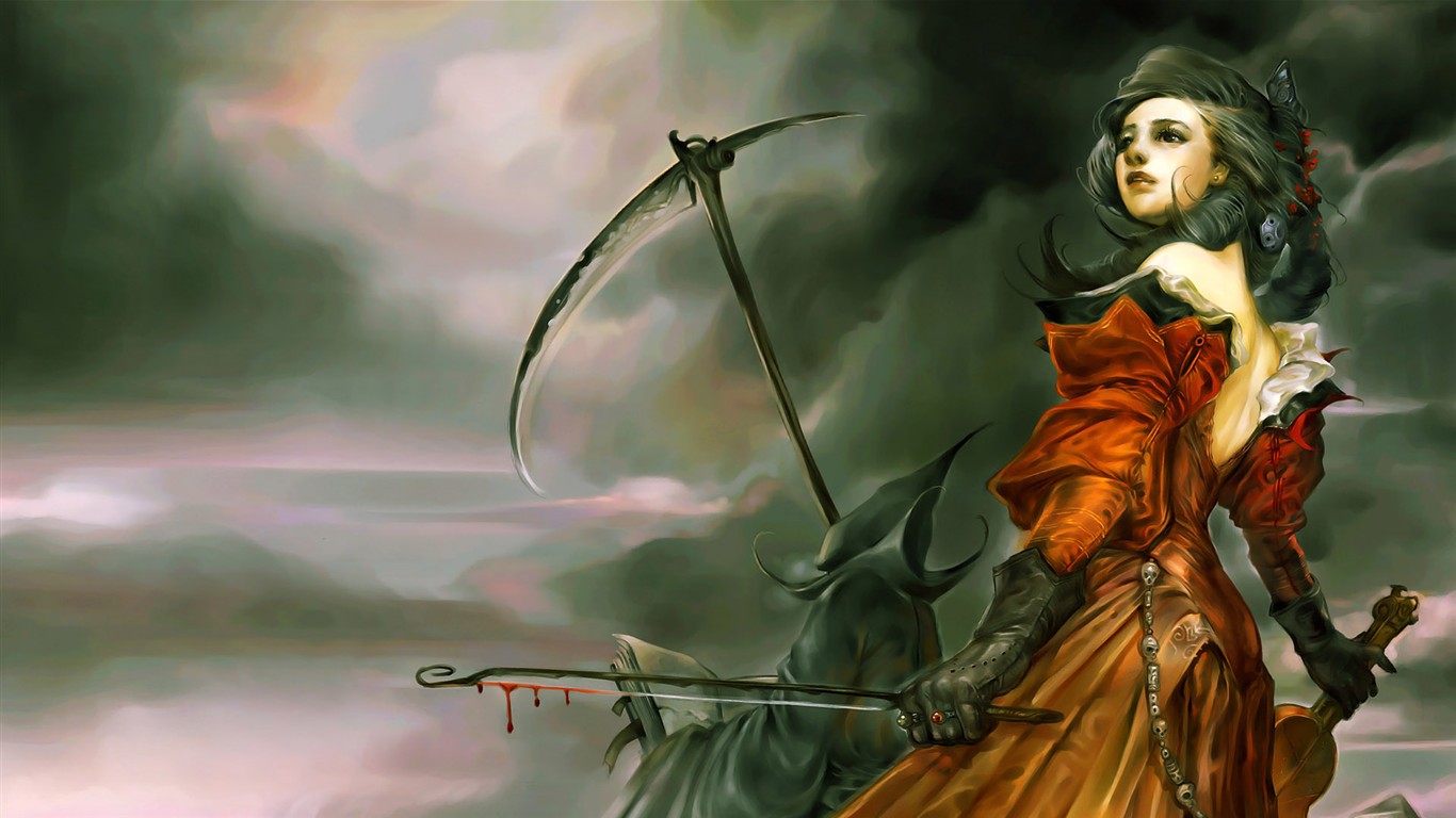 HD hry CG Wallpaper #15 - 1366x768