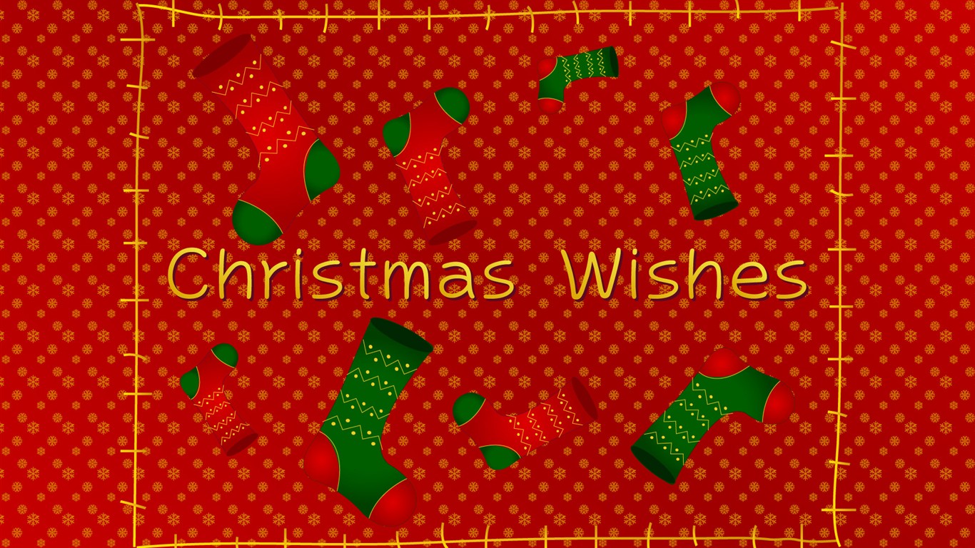 Exquisite Christmas Theme HD Wallpapers #22 - 1366x768