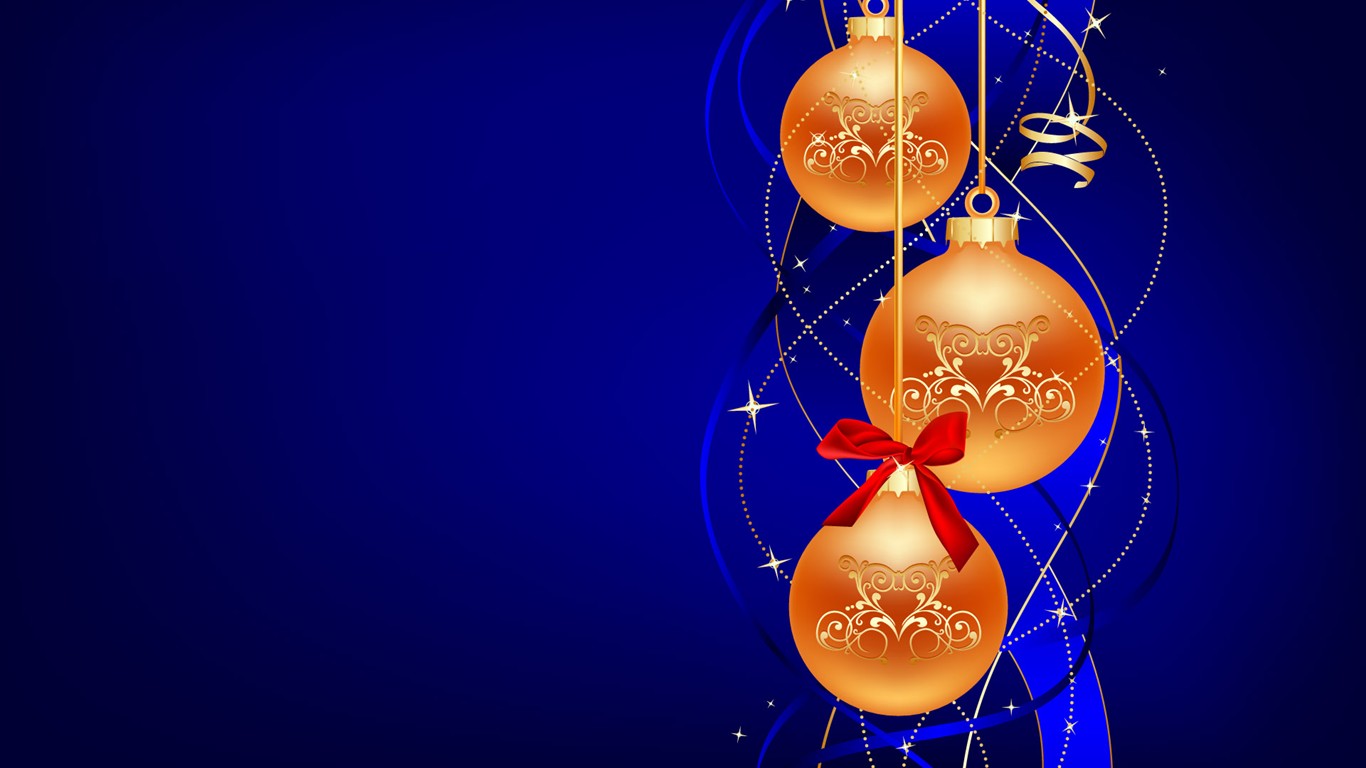 Exquisite Christmas Theme HD Wallpapers #26 - 1366x768