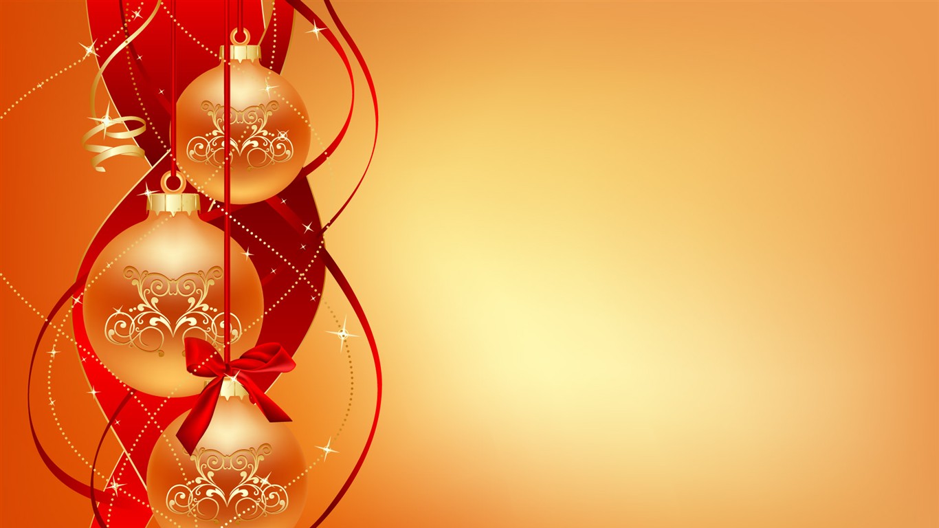 Exquisite Christmas Theme Fonds d'écran HD #27 - 1366x768