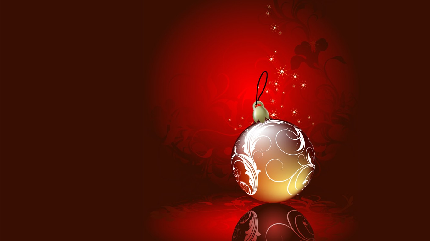 Exquisite Christmas Theme Fonds d'écran HD #28 - 1366x768