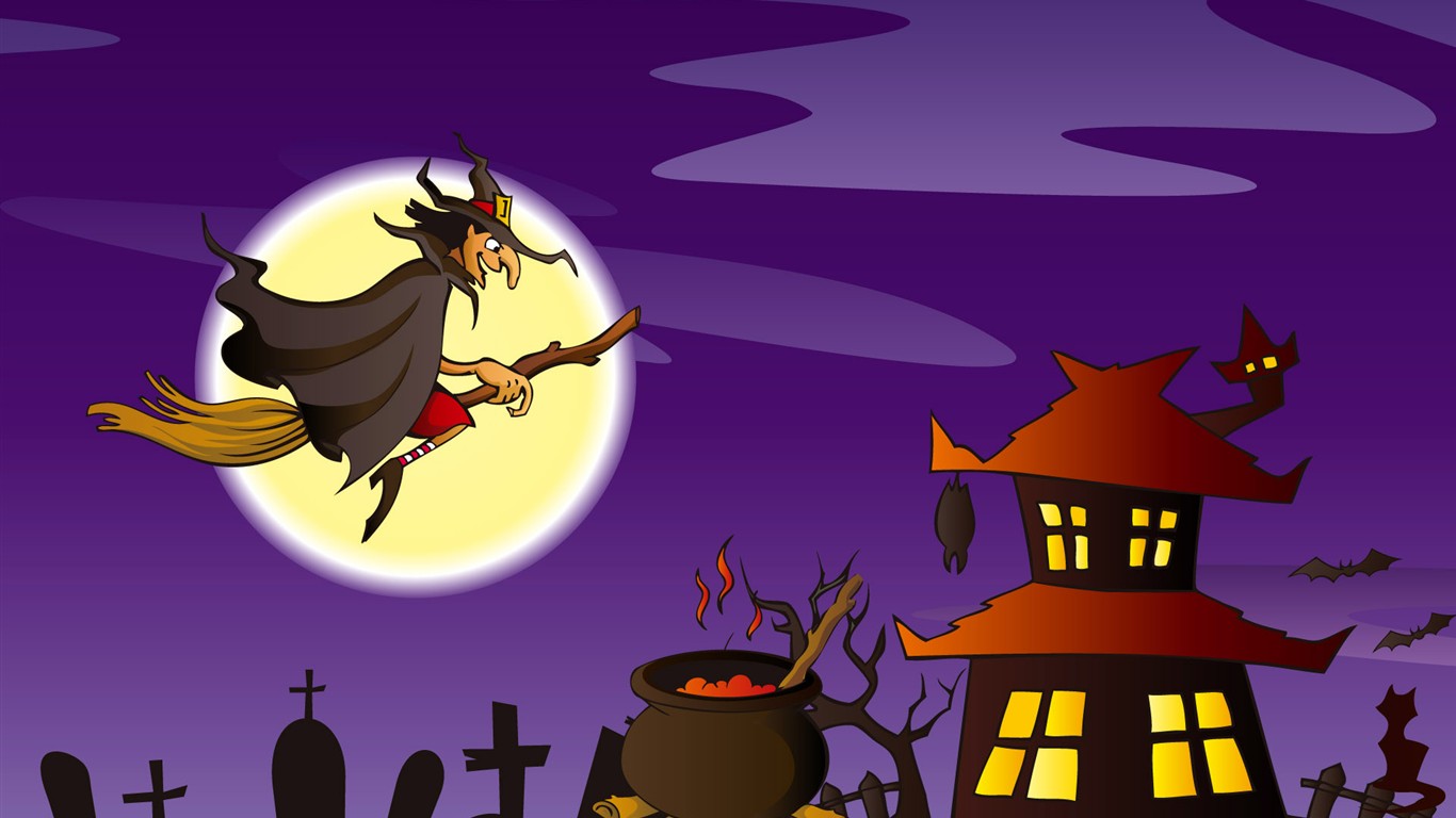 Halloween HD Wallpaper #26 - 1366x768