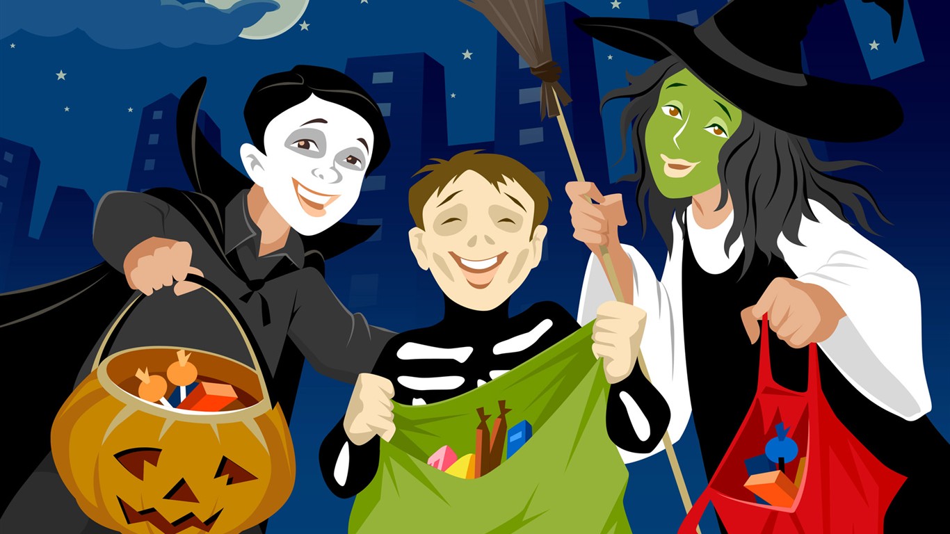 Halloween HD Wallpaper #32 - 1366x768