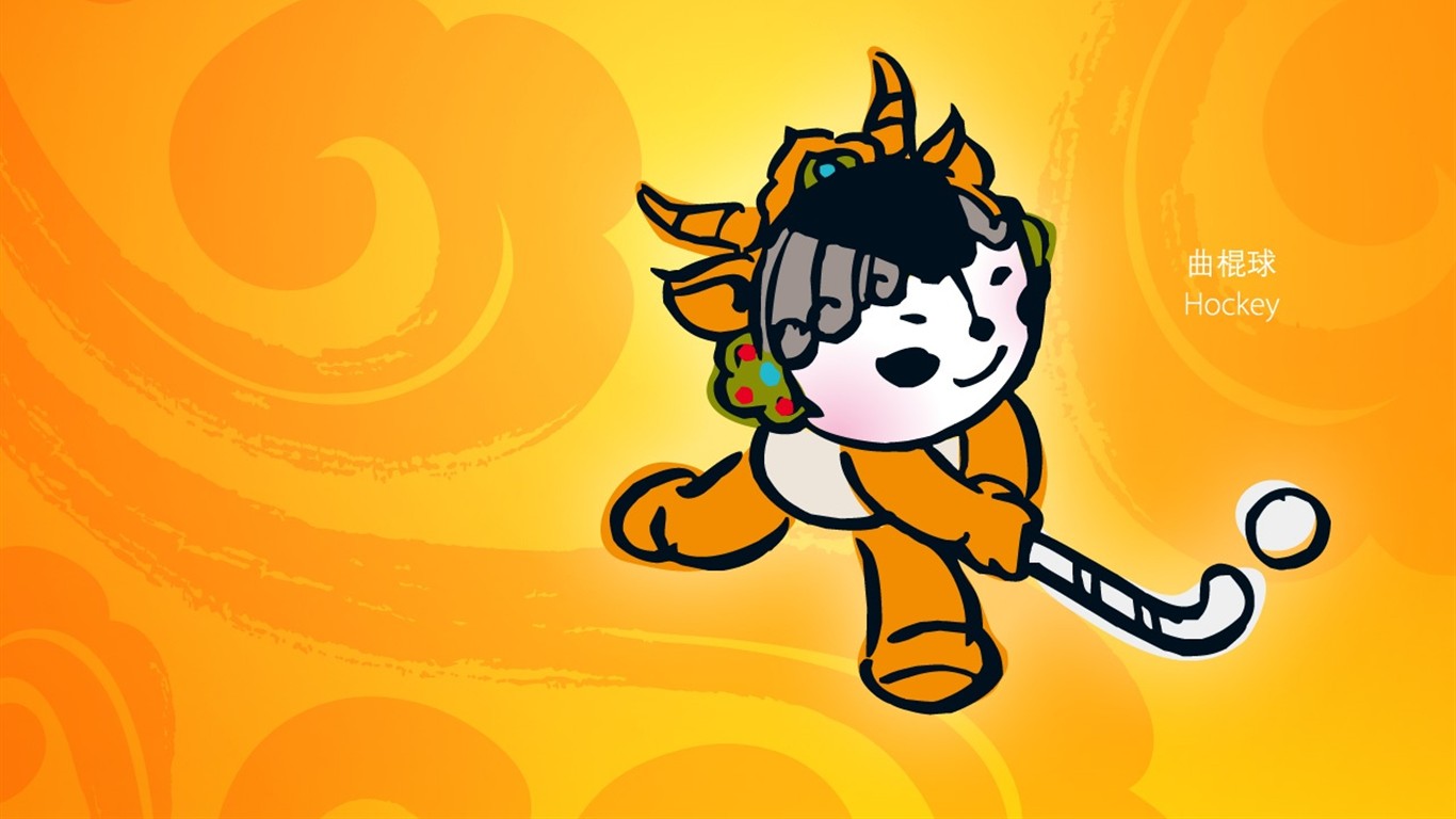 08 Olympic Games Fuwa Wallpapers #17 - 1366x768