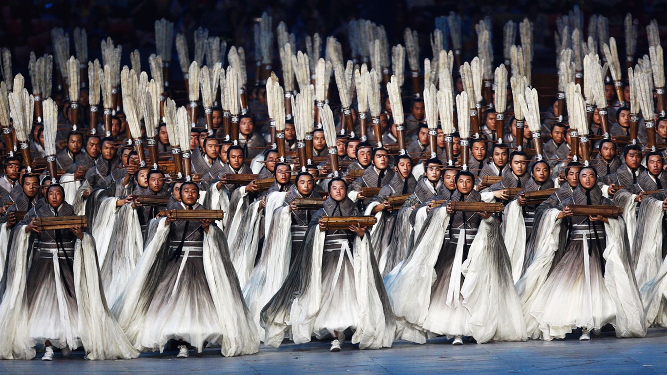 2008北京奧運會 開幕式壁紙 #5 - 1366x768