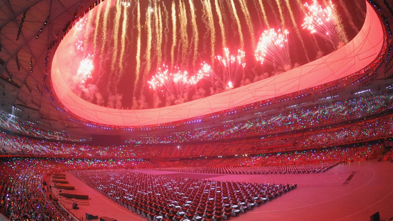 2008北京奧運會 開幕式壁紙 #8 - 1366x768