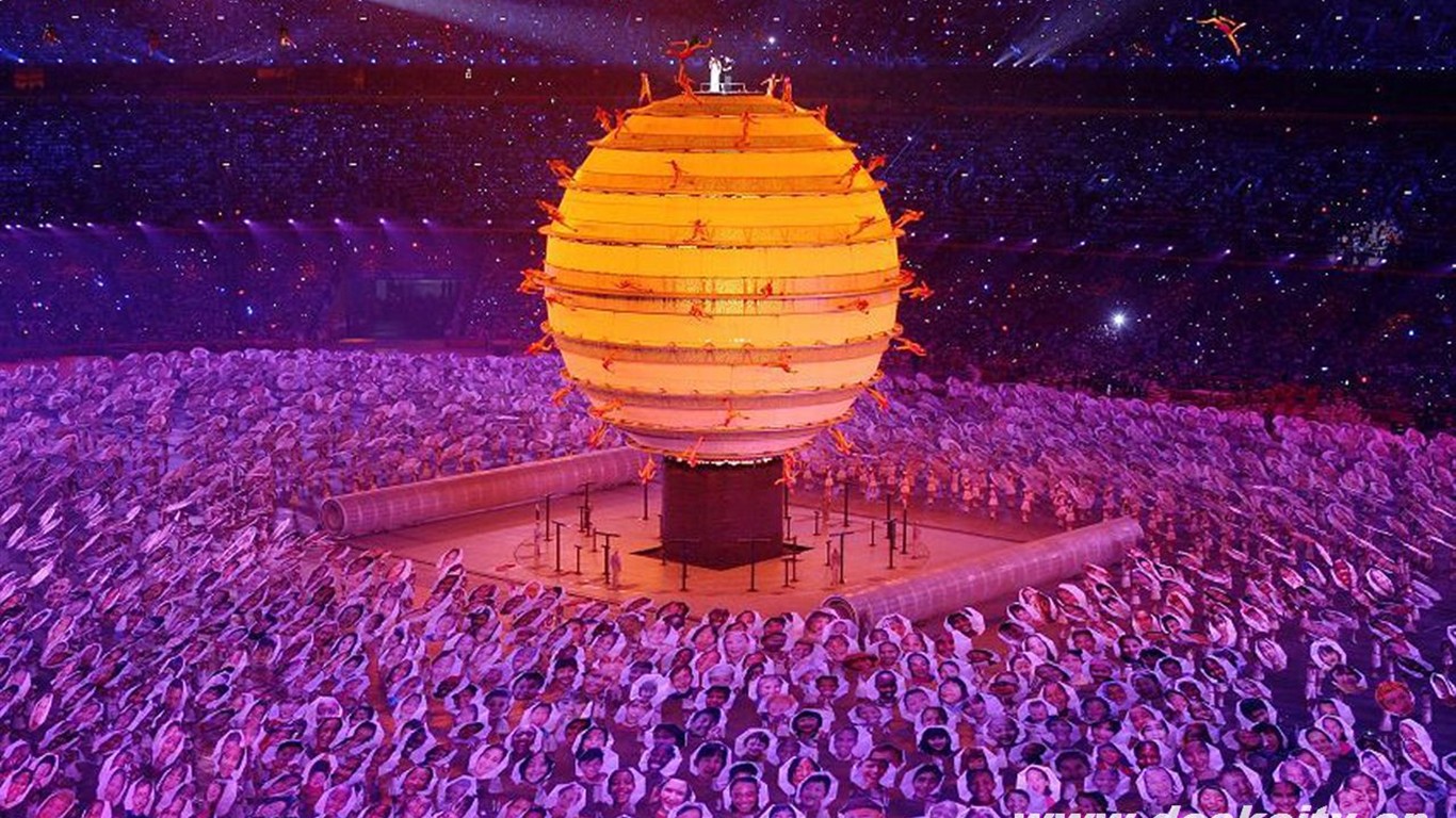 2008北京奧運會 開幕式壁紙 #40 - 1366x768