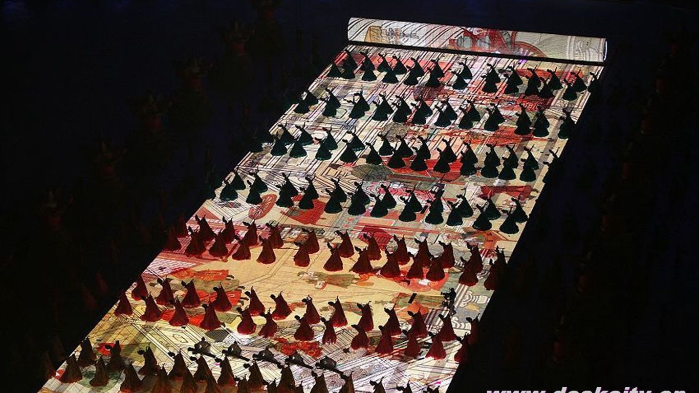2008北京奧運會 開幕式壁紙 #43 - 1366x768
