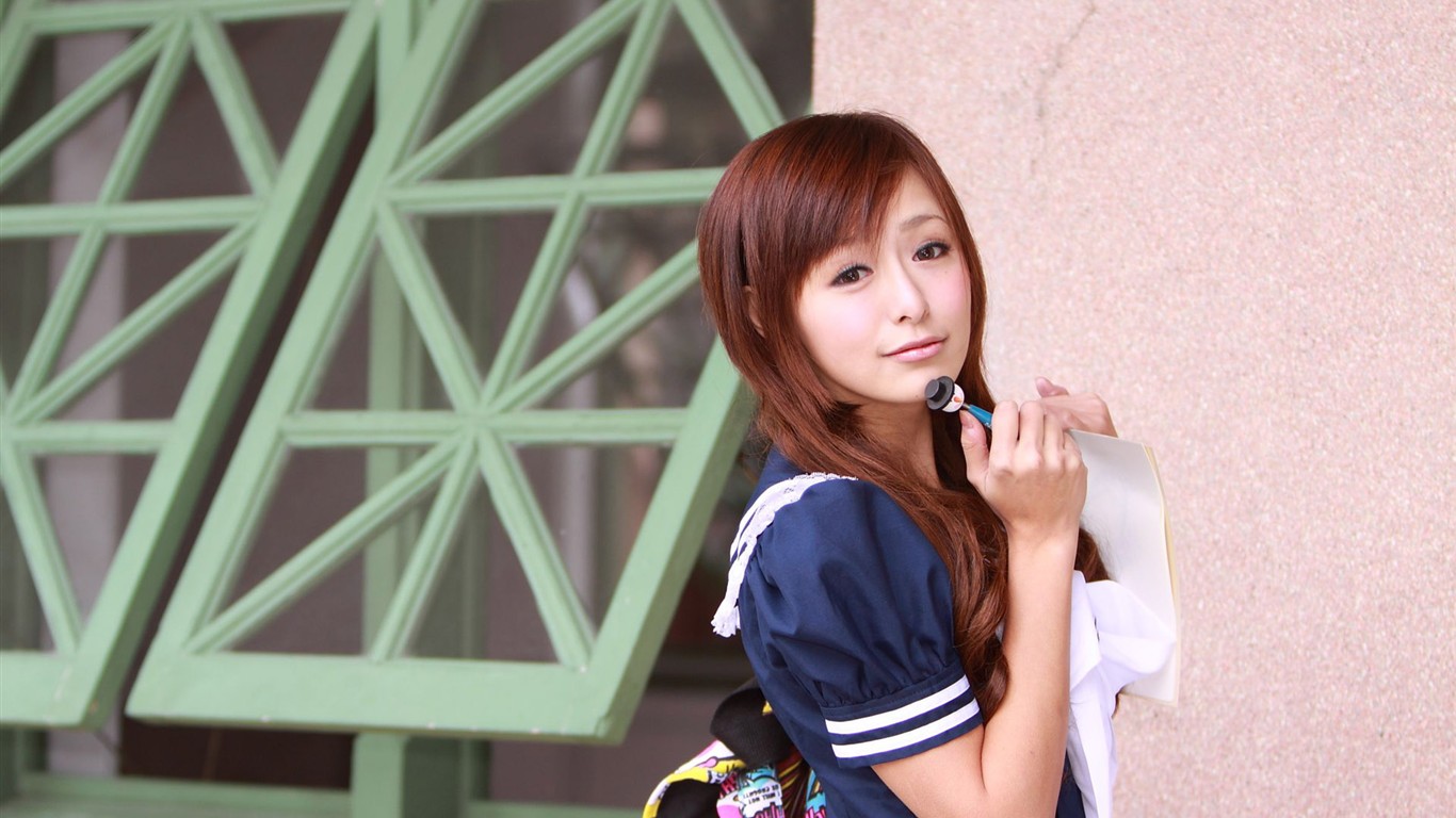 Taiwan MM Yin Fu wallpaper album (1) #14 - 1366x768