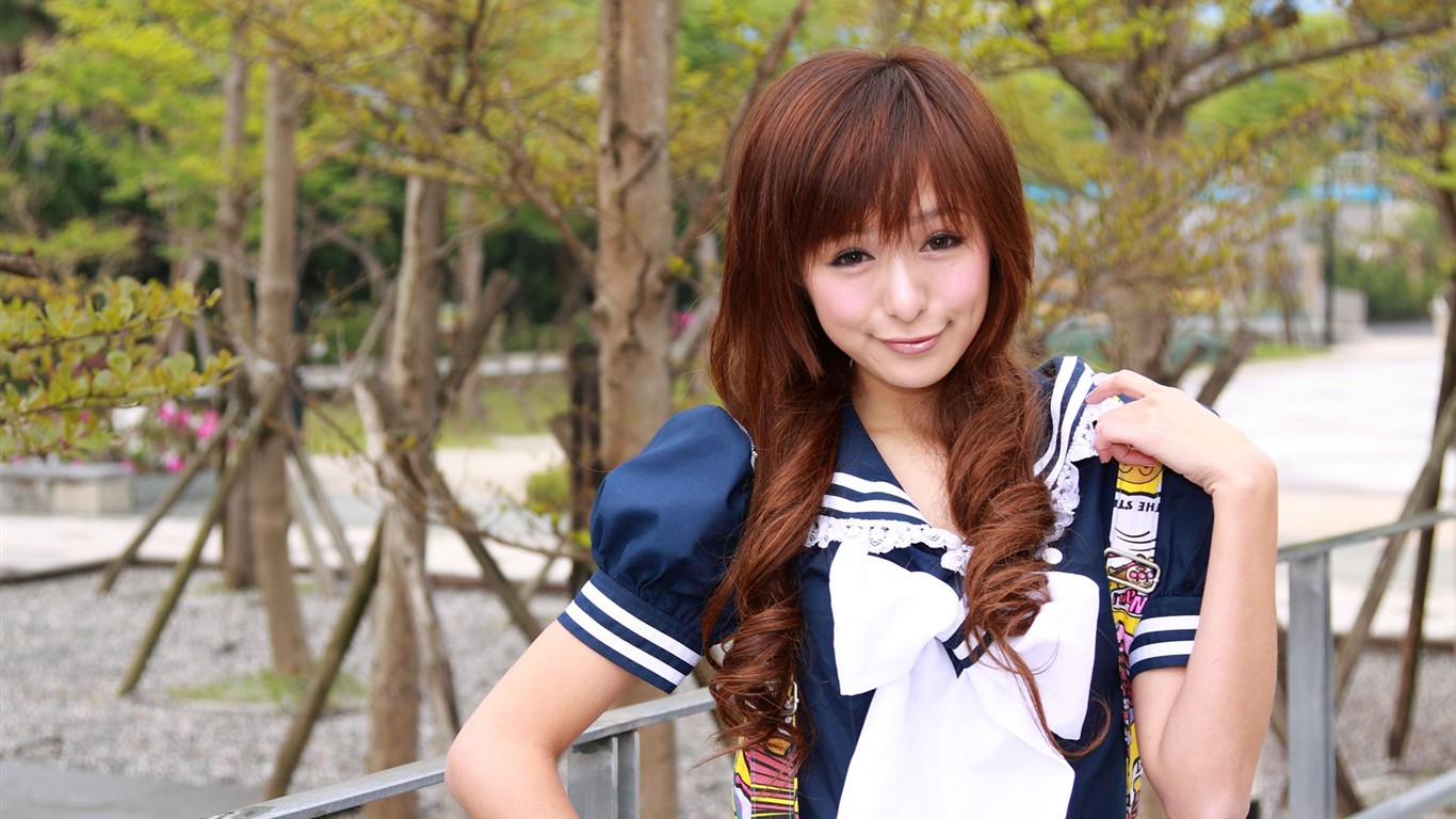 Tchaj-wan MM Yin Fu wallpaper album (1) #17 - 1366x768