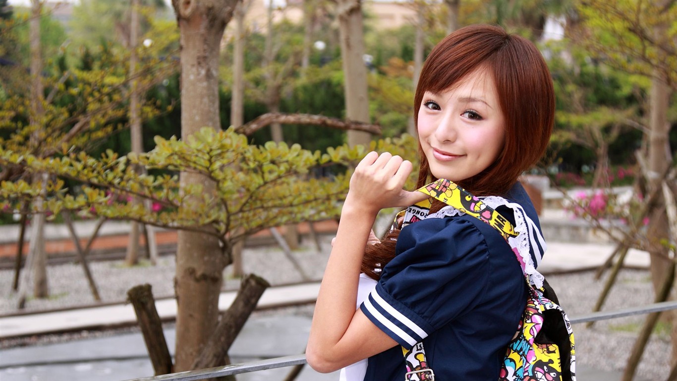Taiwan MM Yin Fu wallpaper album (1) #19 - 1366x768