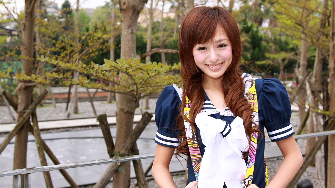 Taiwan MM Yin Fu wallpaper album (1) #20 - 1366x768