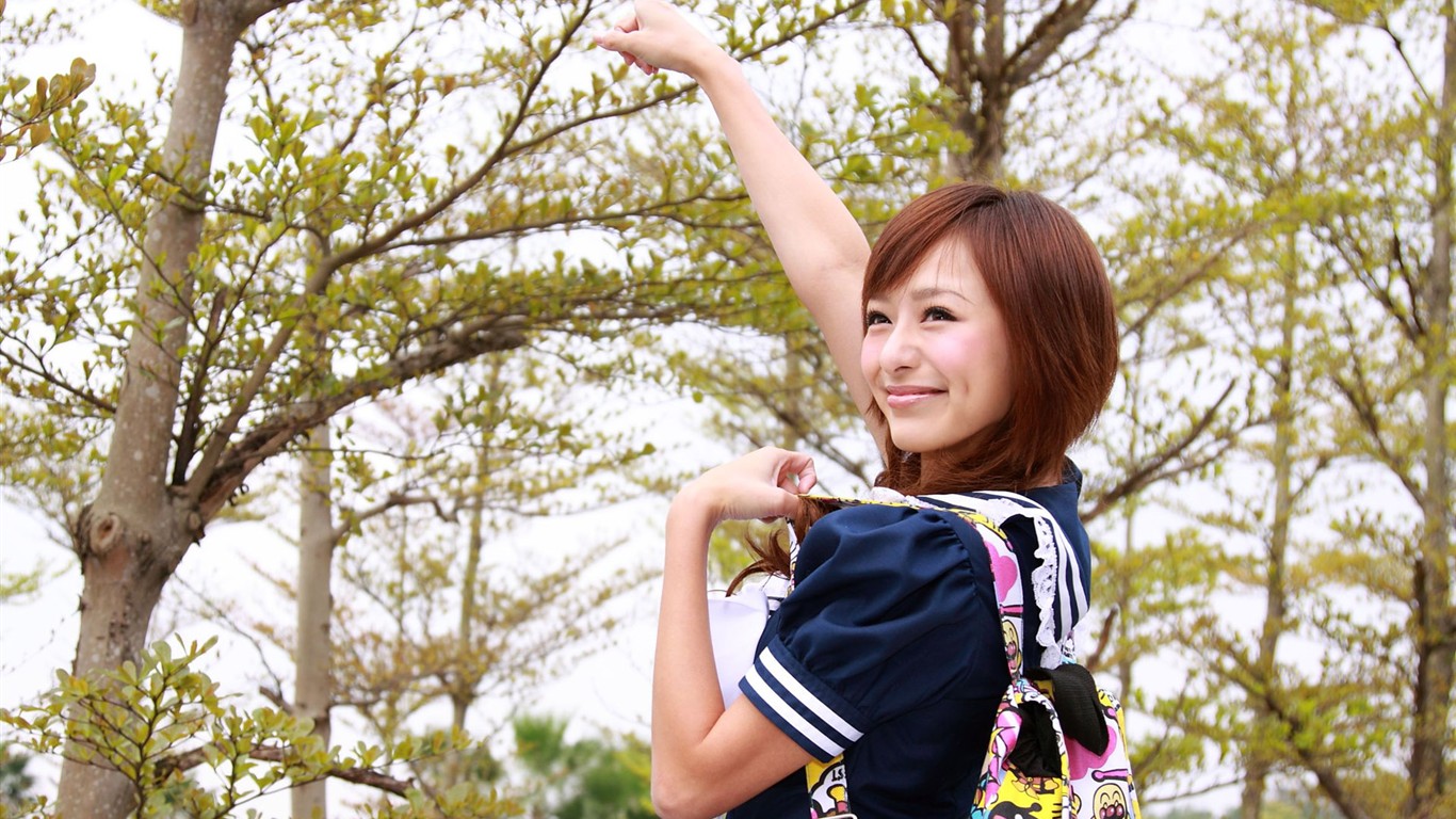 Tchaj-wan MM Yin Fu wallpaper album (1) #22 - 1366x768