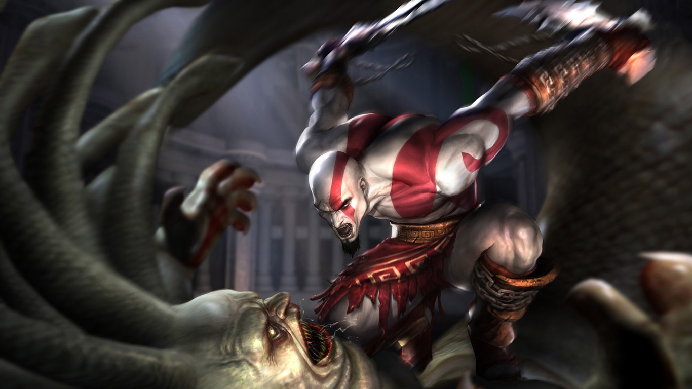 God of War HD Wallpaper #5 - 1366x768