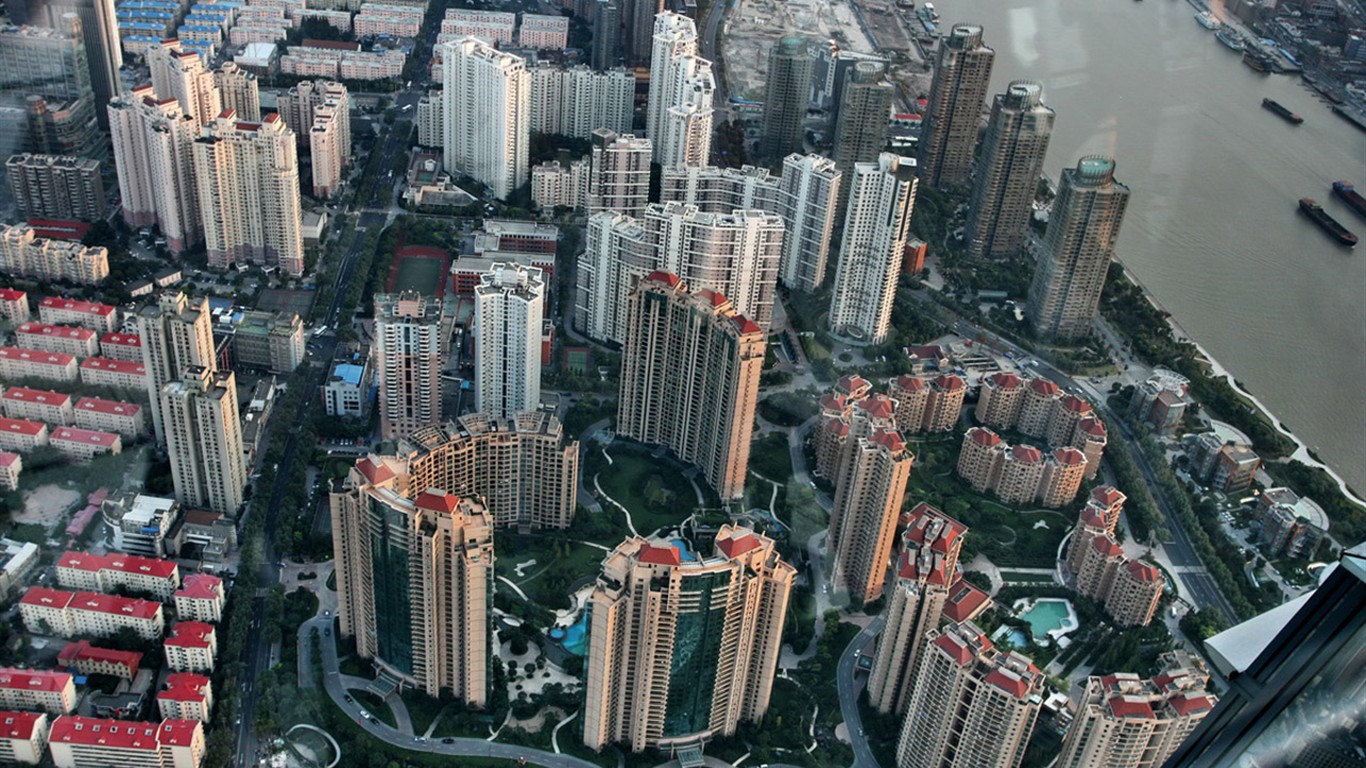 大都市- 上海印象(明湖水杉作品) #13 - 1366x768