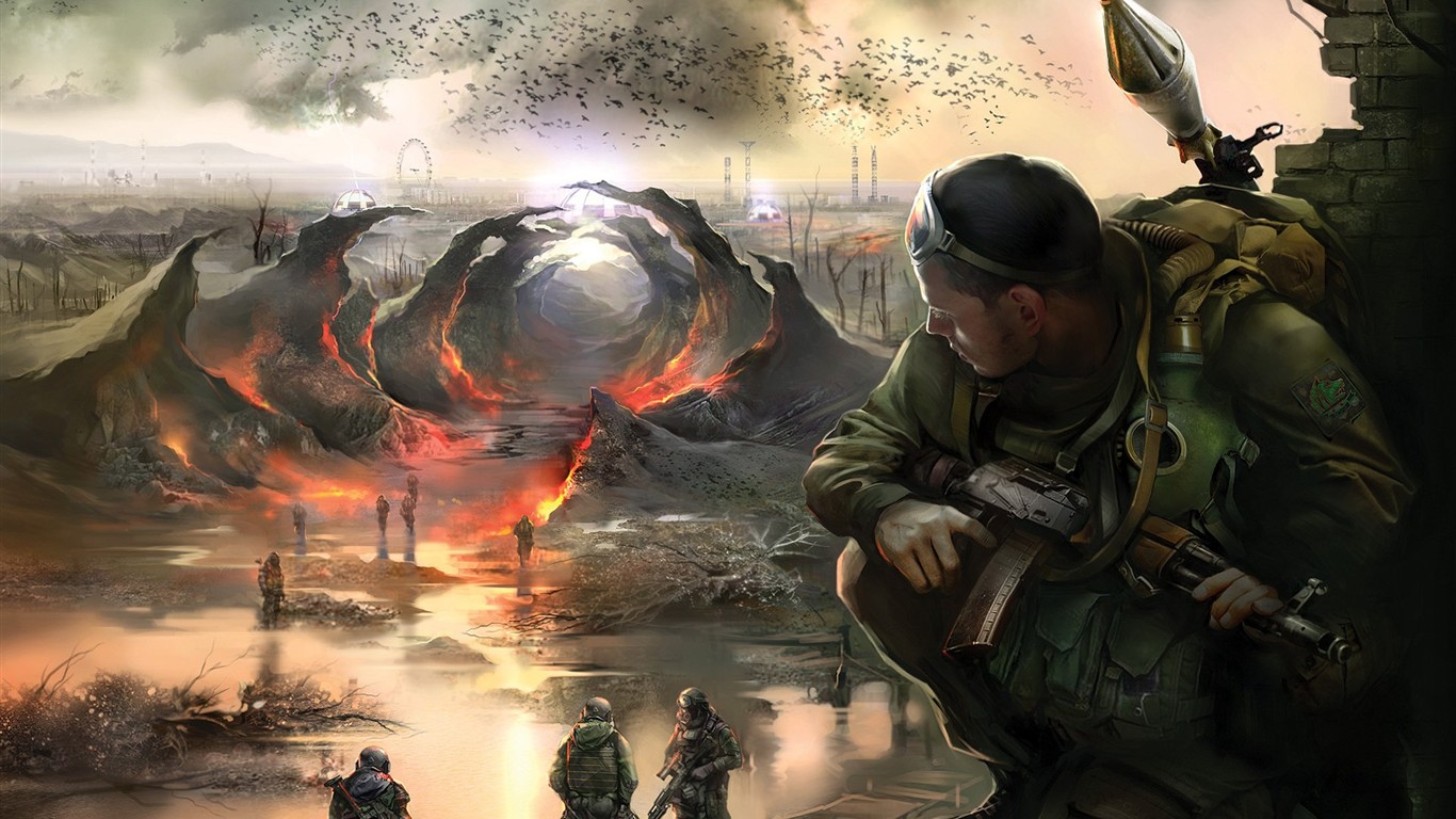 Stalker Clear Sky HD Tapety na plochu #7 - 1366x768