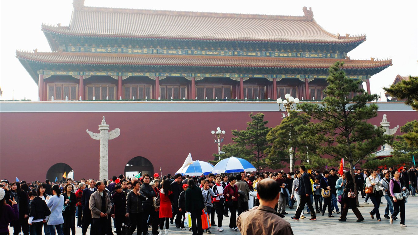 Tour Beijing - Tiananmen Square (ggc works) #3 - 1366x768