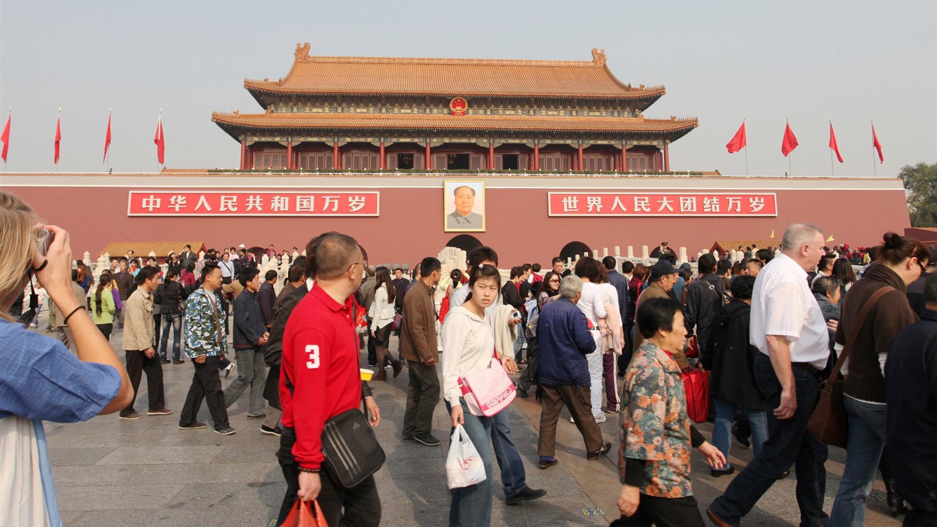 Tour Beijing - Tiananmen Square (ggc works) #12 - 1366x768