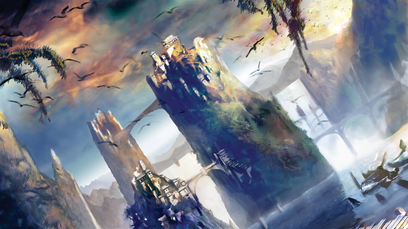 夢幻創意場景壁紙 #17 - 1366x768