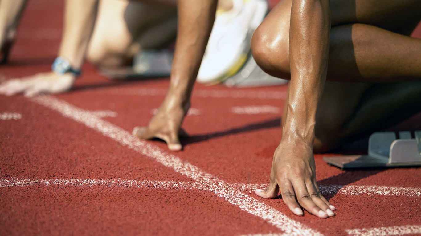 La pasión por el atletismo fondo de pantalla #9 - 1366x768