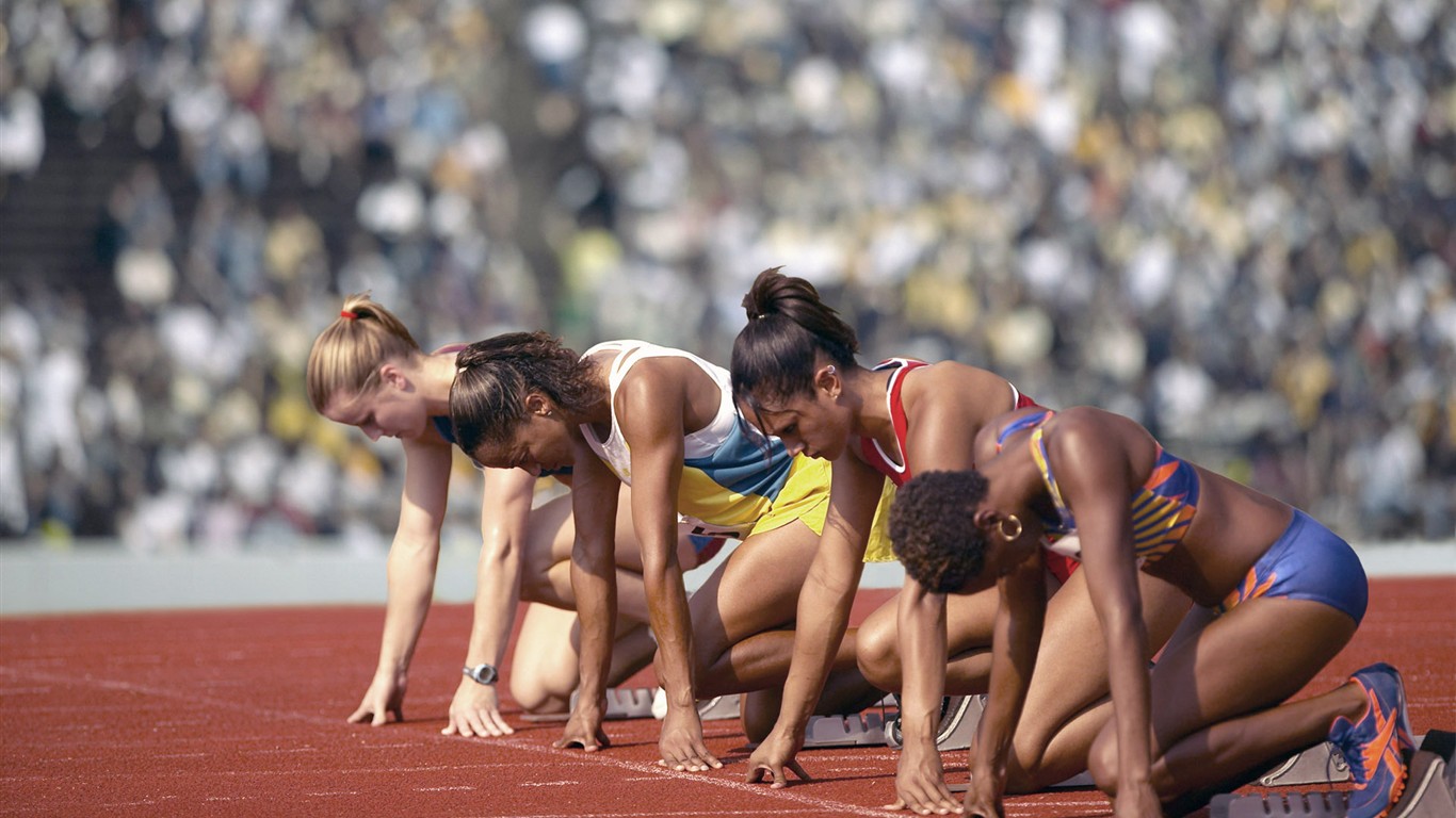 La pasión por el atletismo fondo de pantalla #10 - 1366x768