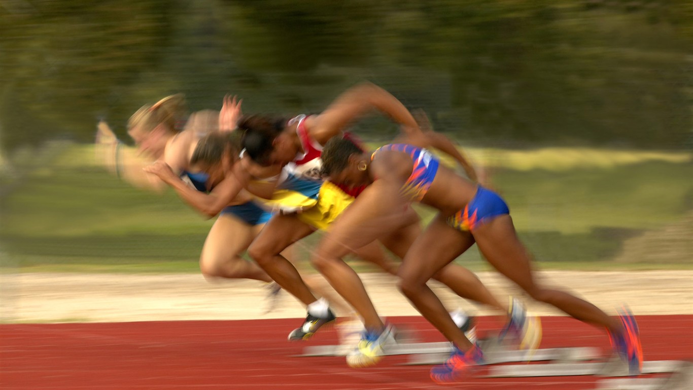 Passion for track and field Tapete #17 - 1366x768